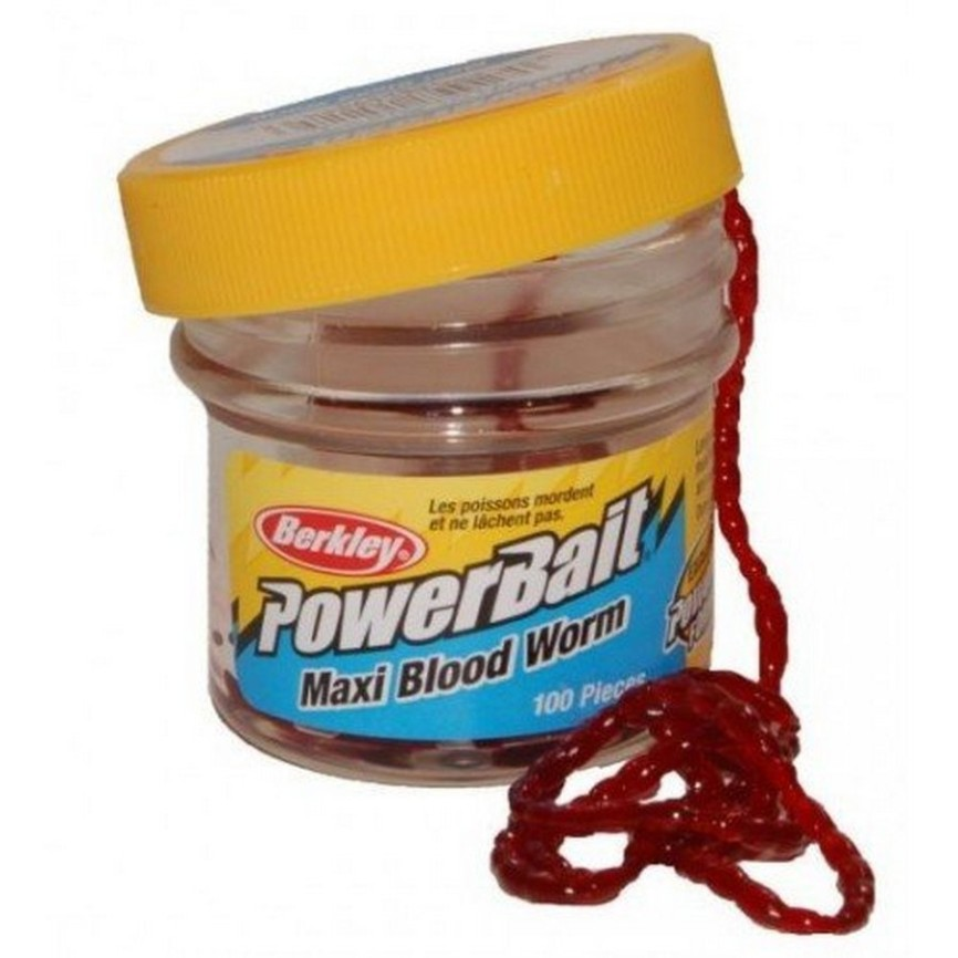 Искусственная приманка, отпугивающая bloodworm BERKLEY Powerbait Maxi