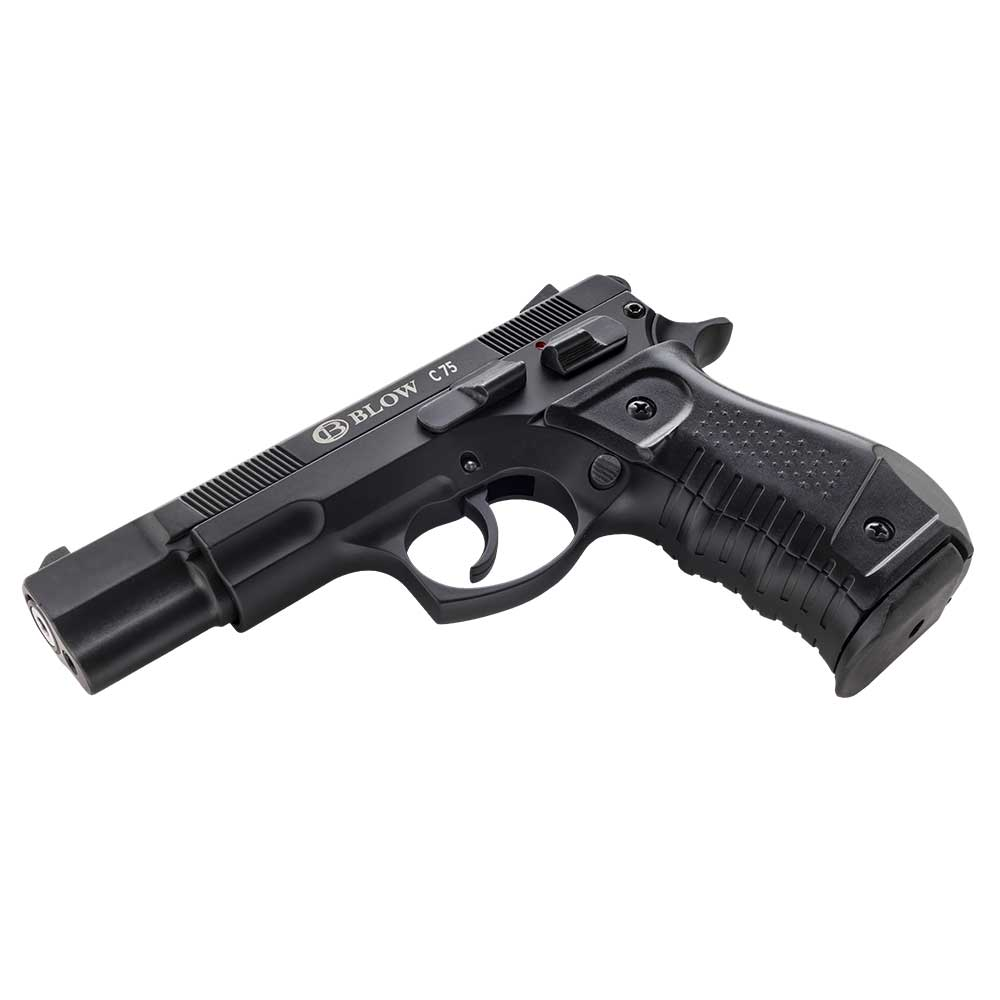 Blank Pistol BLOW i4 C75 black 9mm, top fire