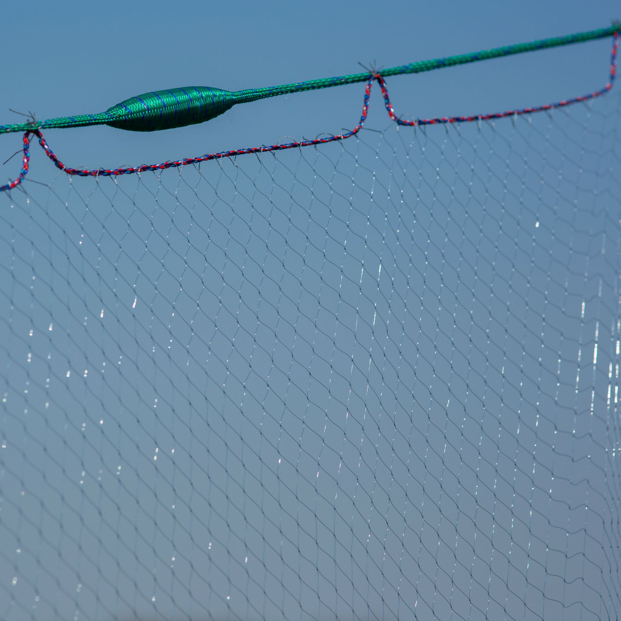 Рыболовная сеть 20x3,0x0,15/30м центр. СИНЯЯ