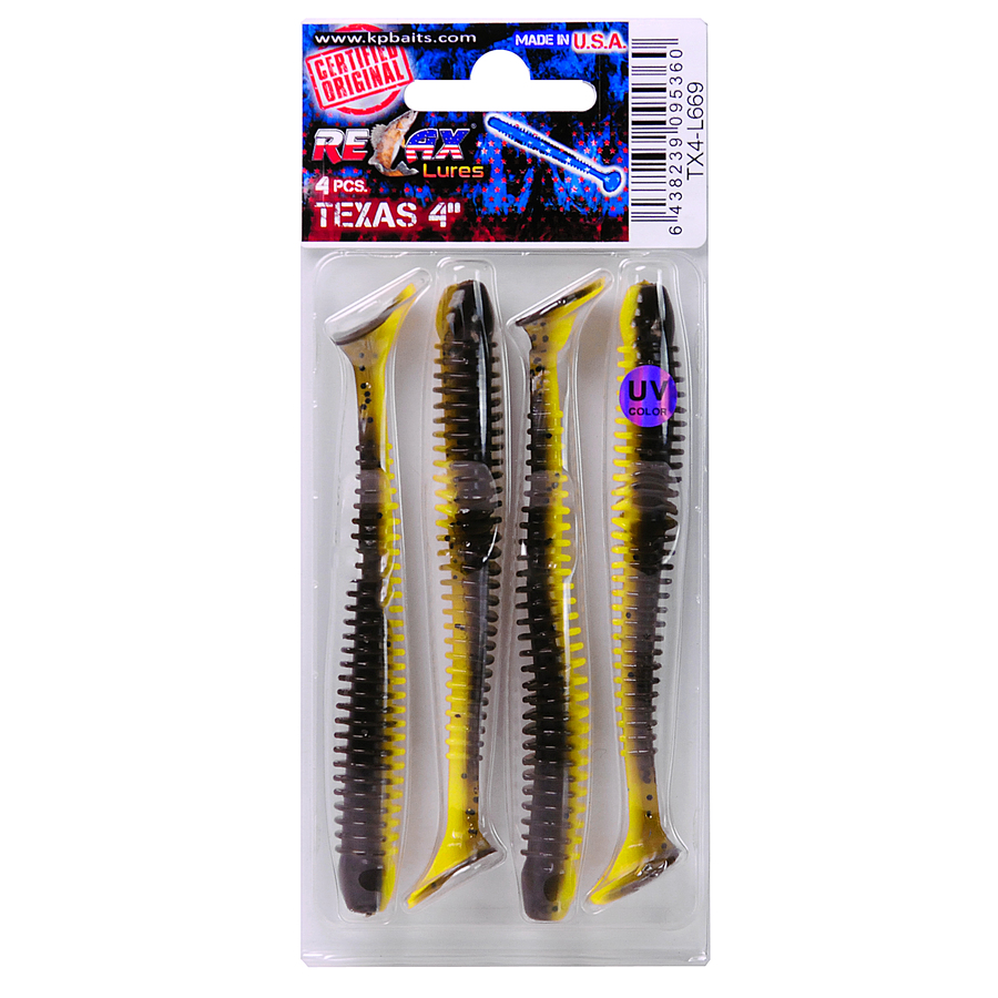Силиконовая приманка RELAX Texas 4"