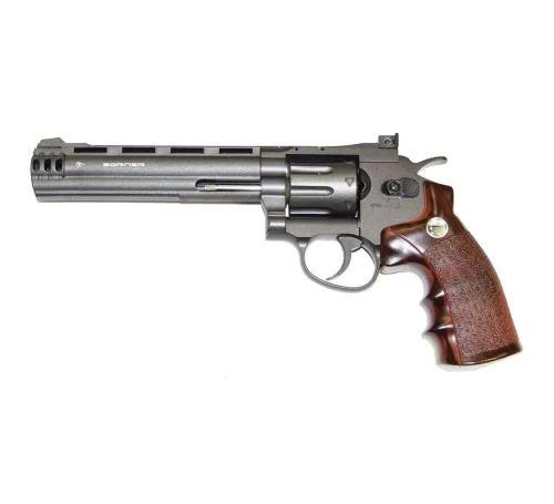 Пневматический револьвер CO2 Borner Super Sport 704, калибр 4,5 мм