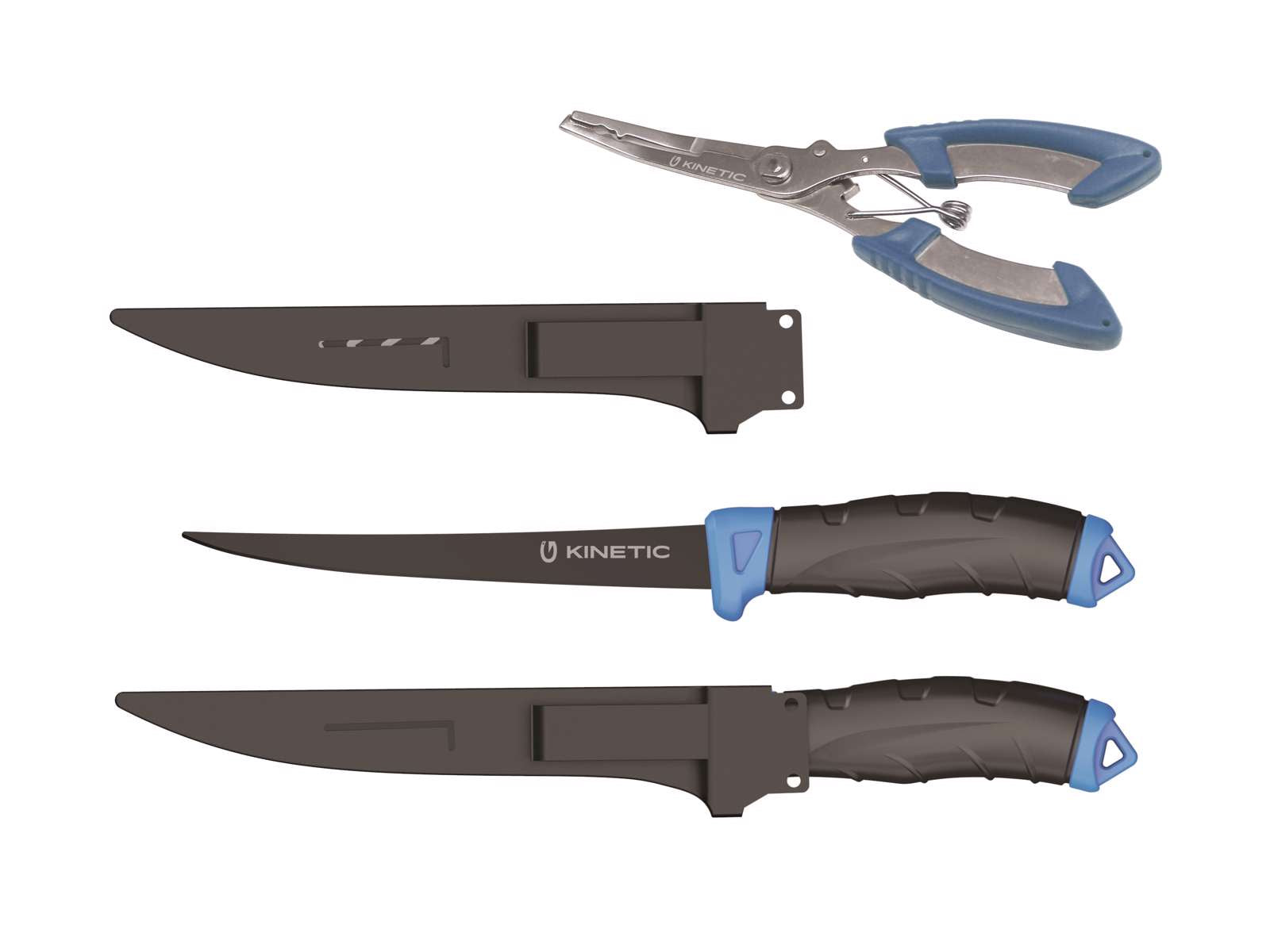 Fileenuga + näpitsad KINETIC Fillet Knife & Pliers komplekt