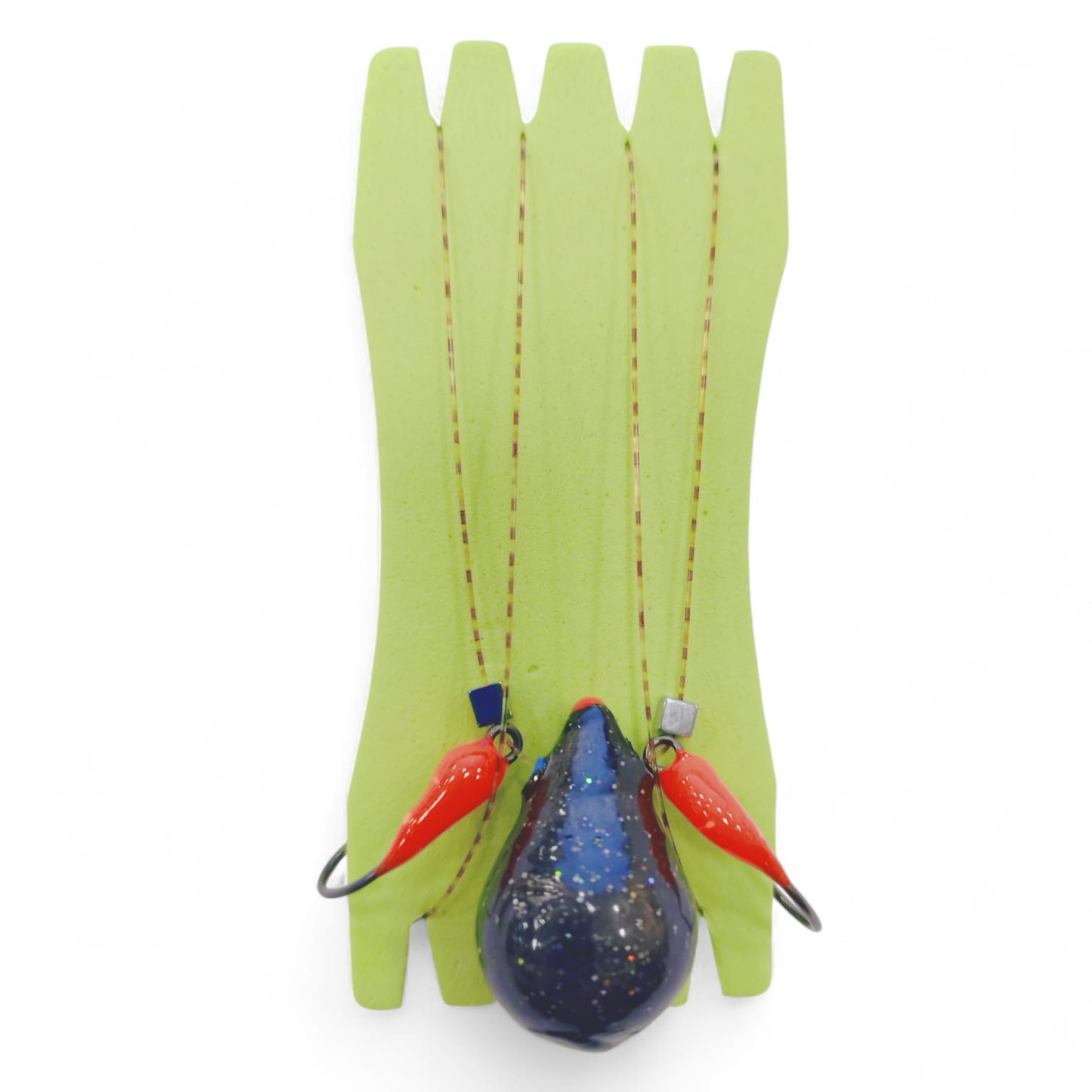 Potsataja KUNN 2x UV muska 30g (muska-punane kollase triibuga)