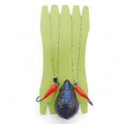 Potsataja KUNN 2x UV muska 30g (muska-punane kollase triibuga)