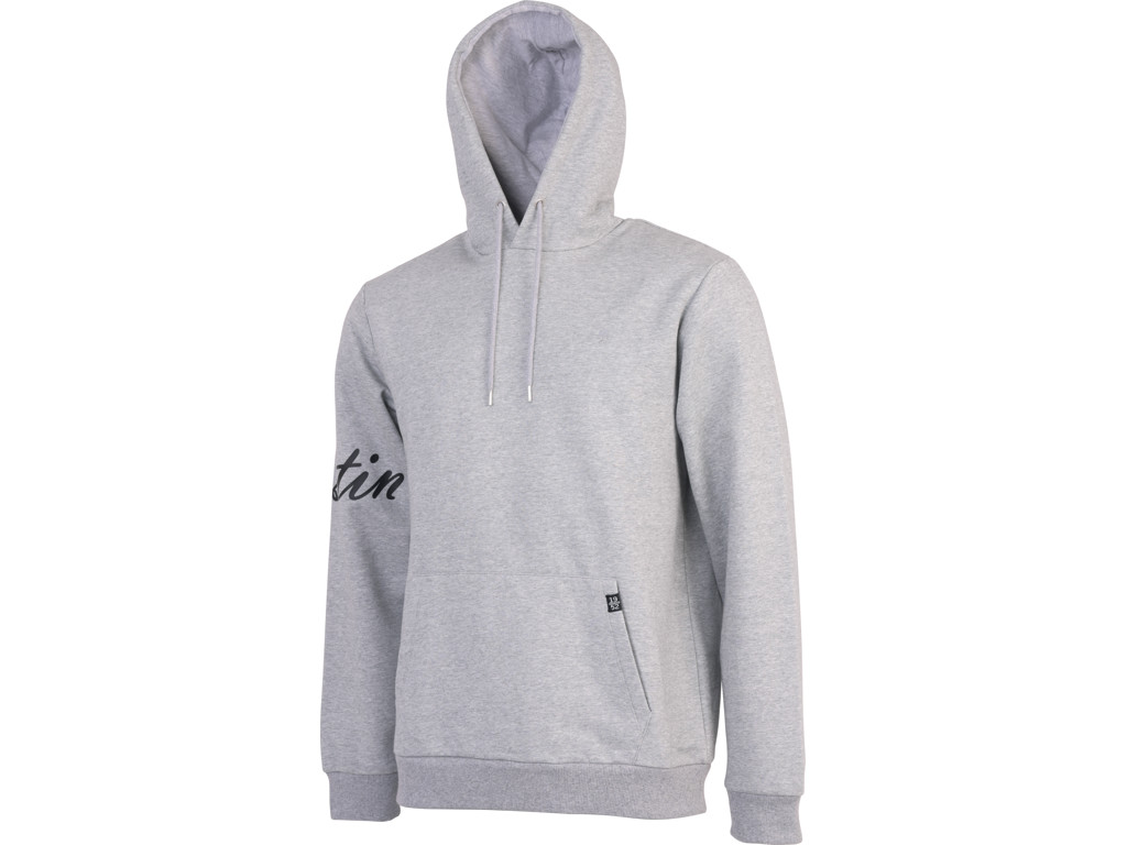 Pusa WESTIN Script hoodie L GREY MELANGE A256-503-L