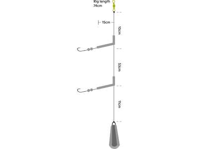 Rakendus KINETIC Classic 120g #1/0 White Pearl F180-243-092