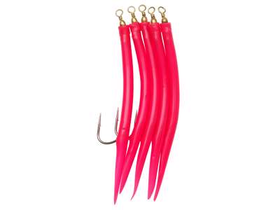 Rakendus KINETIC Gummi-Makk (pipar) #12/0 Pink 5pcs F192-012-054
