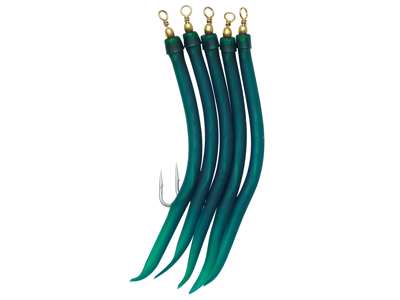 Rakendus KINETIC Gummi-Makk (pipar) #4/0 Green 5pcs F192-006-047