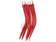 Rakendus KINETIC Gummi-Makk (pipar) #4/0 Red 5pcs F192-005-047