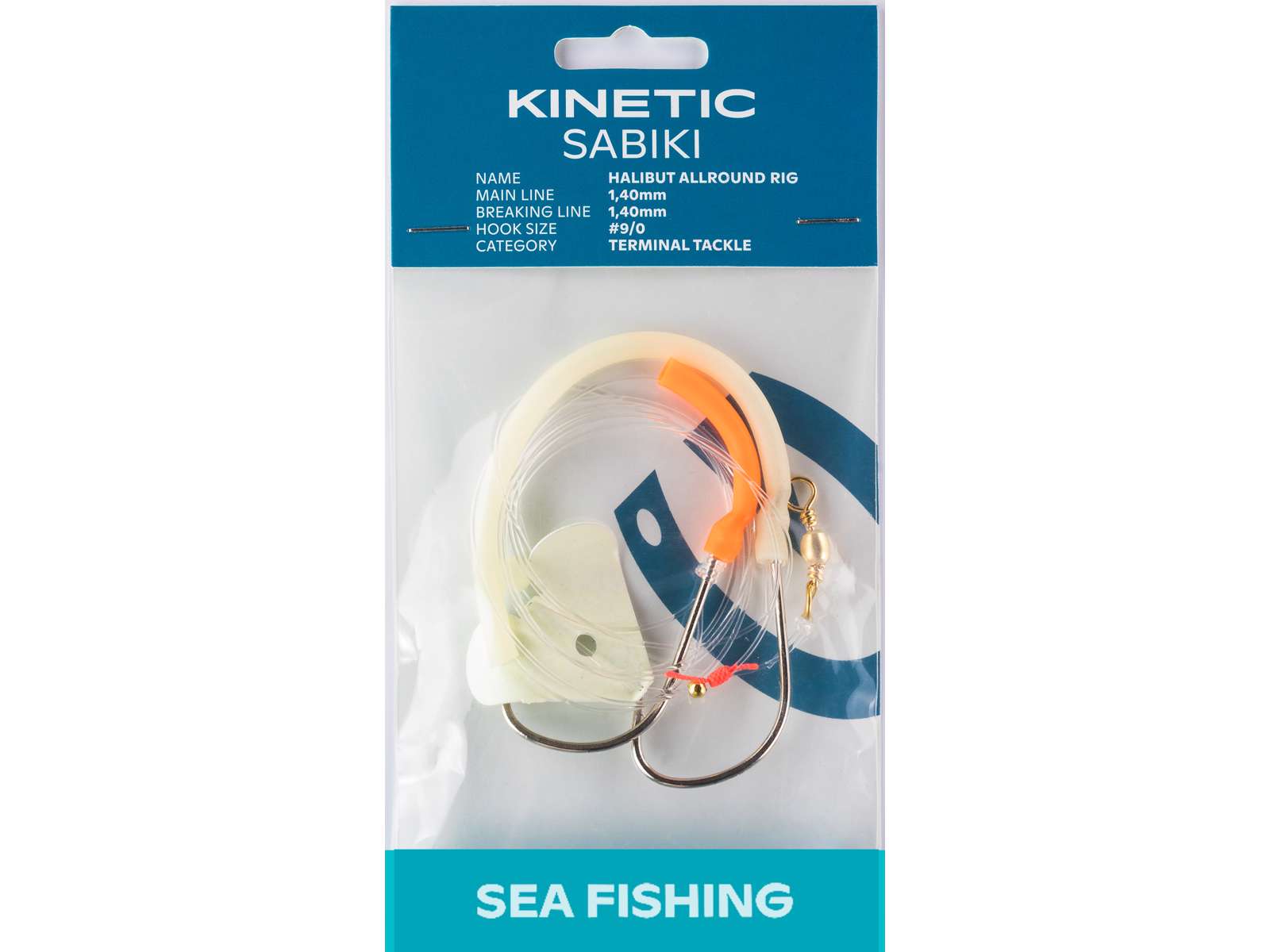 Rakendus KINETIC Halibut Allround #9/0 Glow F141-144-052