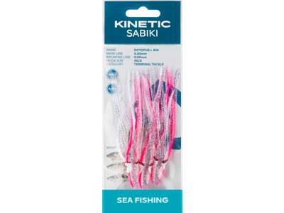 Rakendus KINETIC Octopus L #6/0 Pink/Glow F119-206-049