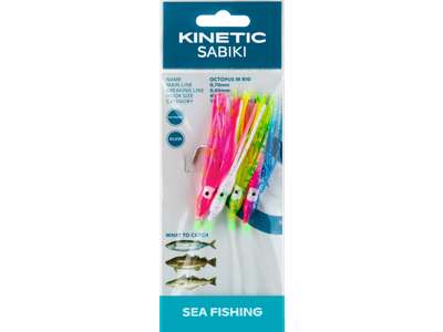 Rakendus KINETIC Octopus M #3/0 Pink/Blue F118-211-045