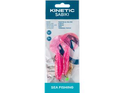 Rakendus KINETIC Twister XL Tail #8/0 Pink/Silver F123-208-051