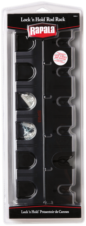 Ridvahoidja seinale RAPALA Lock`n Hold Rod Rack PGRH-6 (6-le ridvale) 100909