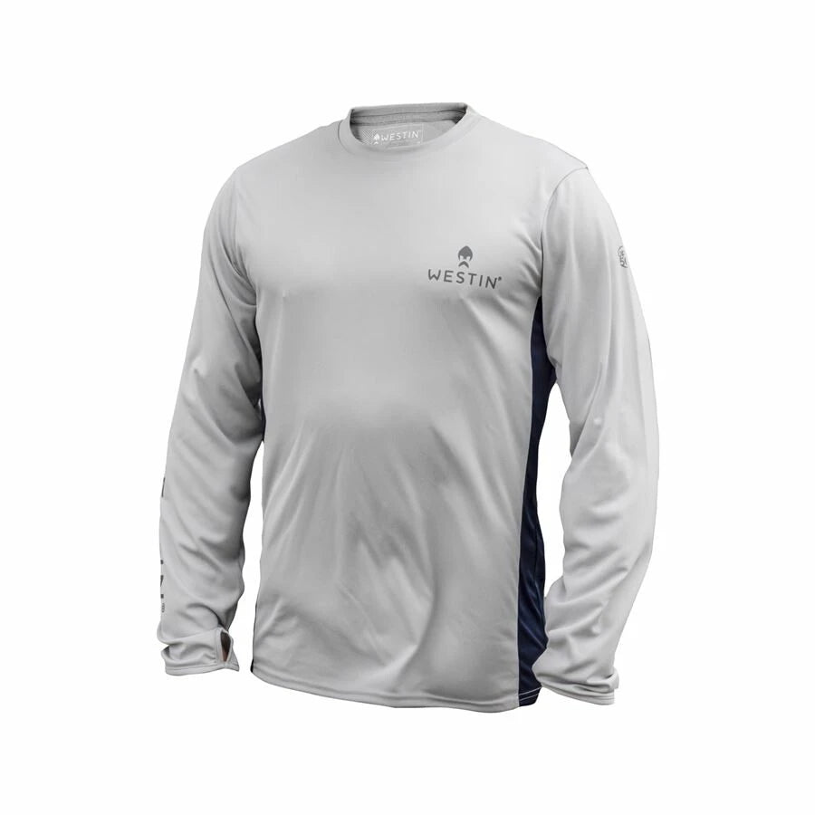 Särk WESTIN Pro Upf Long Sleeve S Grey/Navy Blue A70-505-S