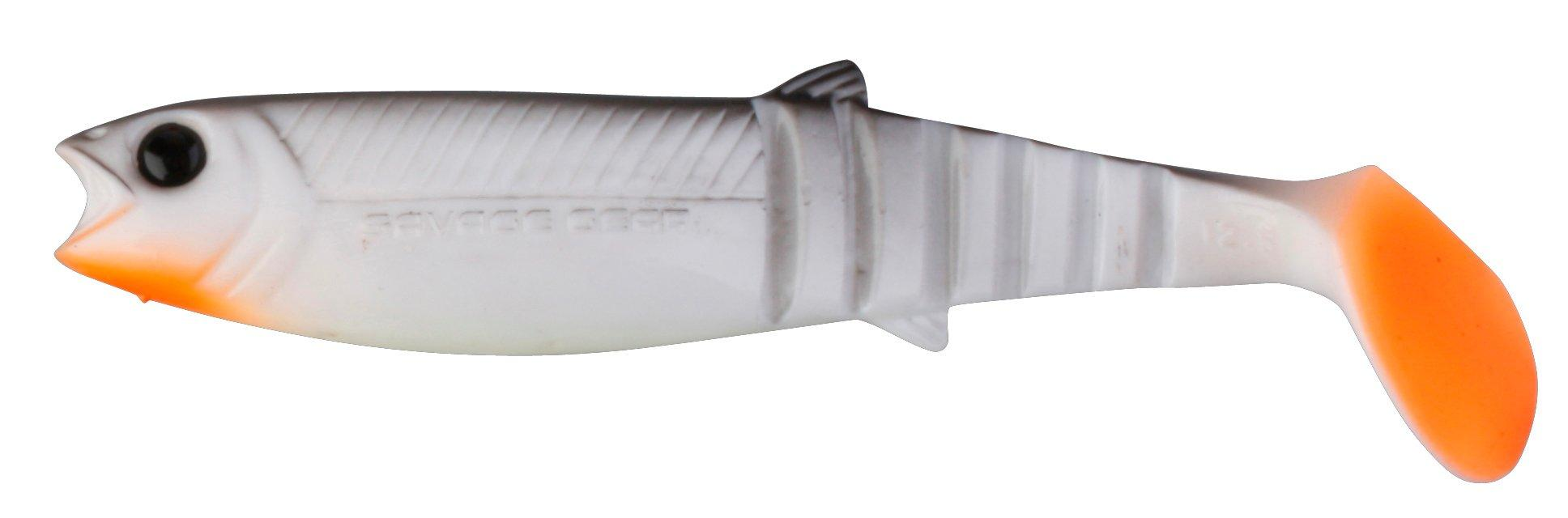 SAVAGE GEAR Cannibal Shad 10cm 9g White&Black 1pc 61854
