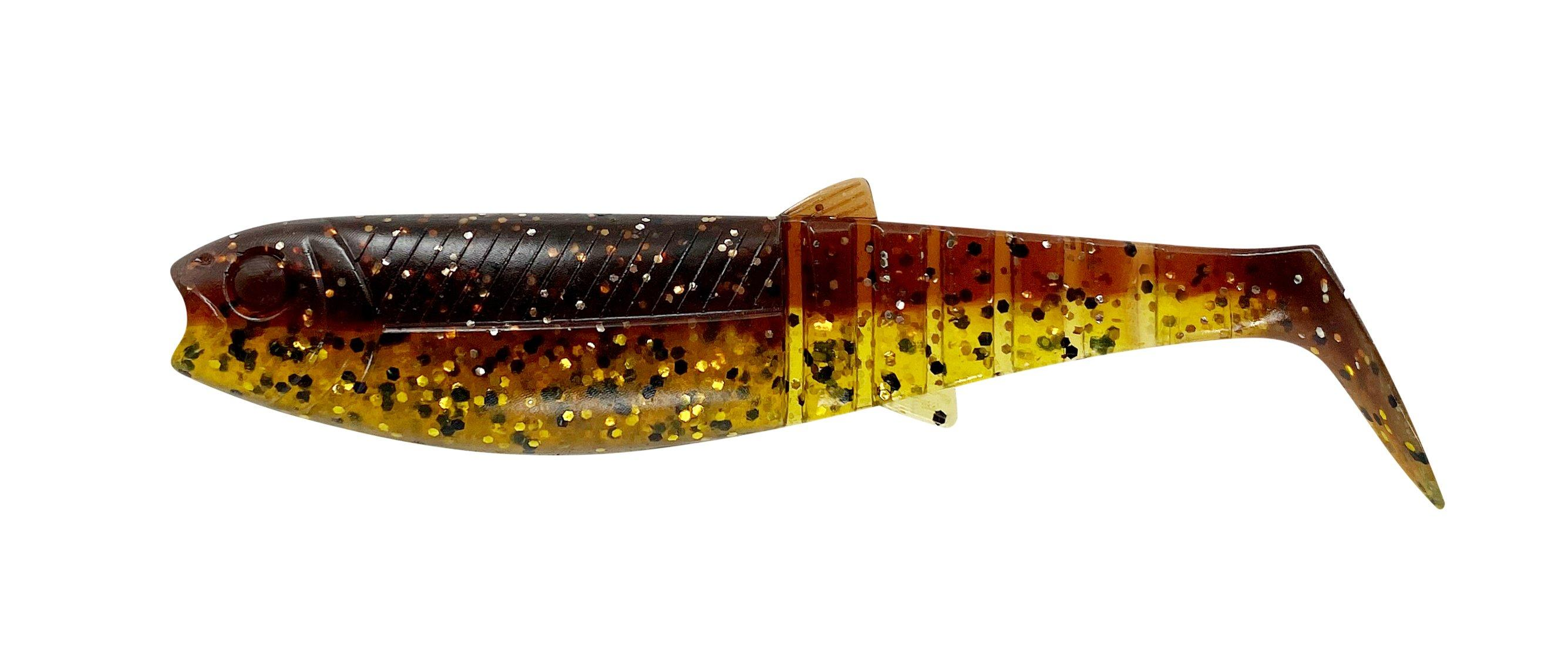 SAVAGE GEAR Cannibal Shad 6.8cm 3g Motoroil UV 1pc 77089