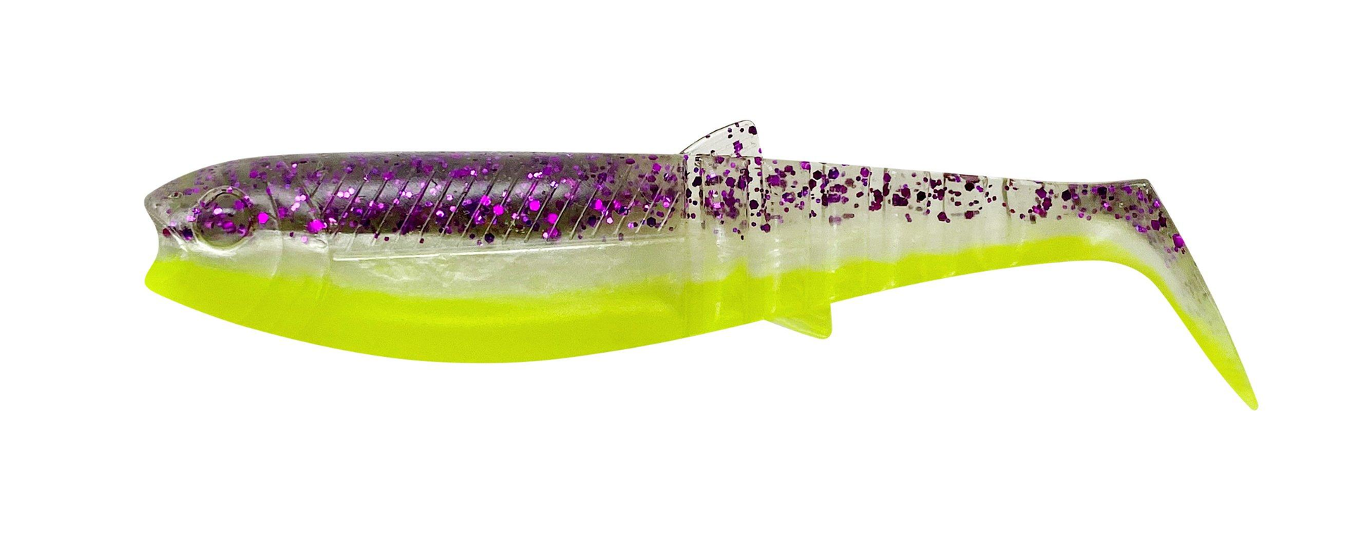 SAVAGE GEAR Cannibal Shad 6.8cm 3g Purple Glitter Bomb 1pc 77090