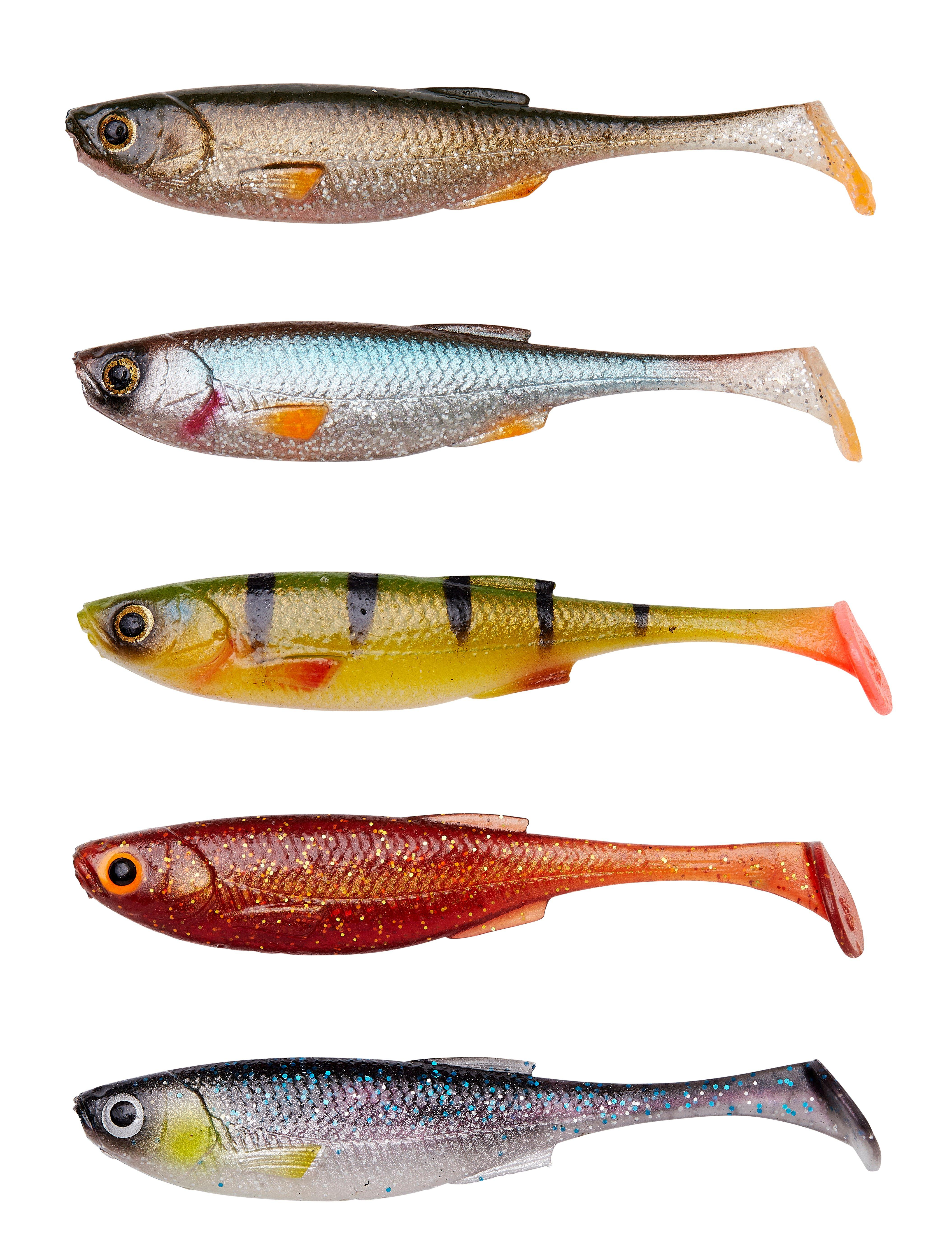 SAVAGE GEAR Craft Shad 10cm 6g Clear Water Mix 5pcs 74098