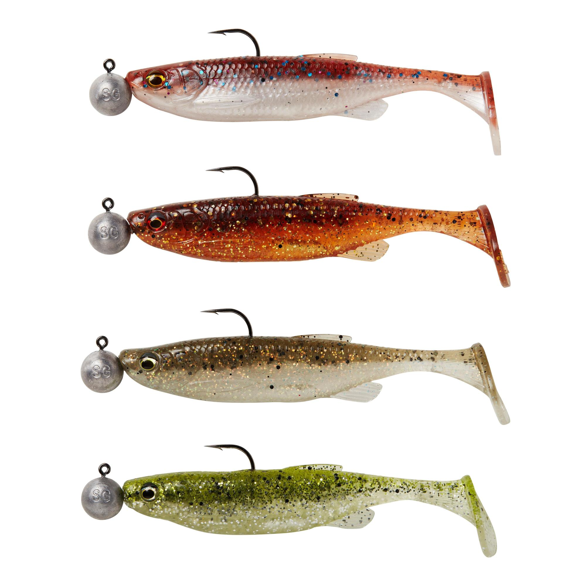 SAVAGE GEAR Fat Minnow T-Tail RTF 10.5cm 11g + 10g #3/0 Sinking Clearwat 77019