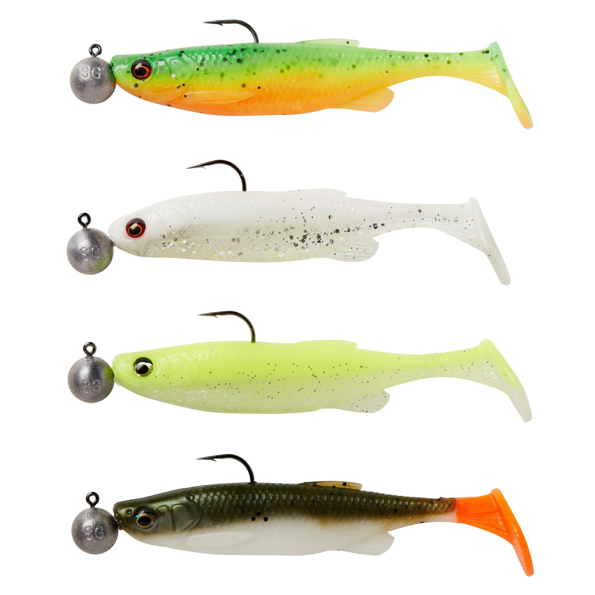 SAVAGE GEAR Fat Minnow T-Tail RTF 7.5cm 5g + 7.5g #1/0 Sinking Darkwater 77014