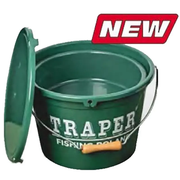 Söödaämber TRAPER 2-osaline 18L kaanega roheline 53026