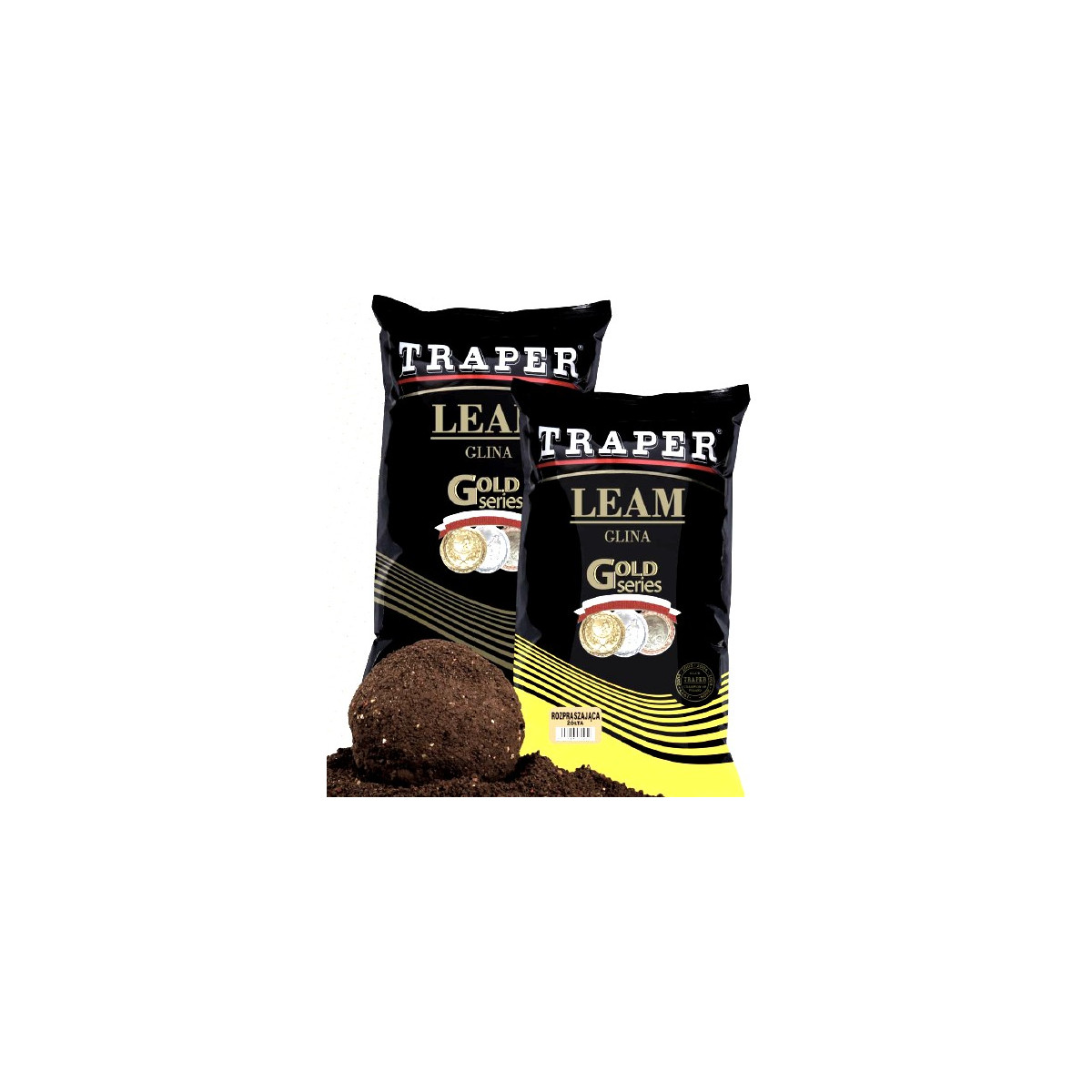 Söödalisand TRAPER Gold Series segamismuld dispersing kollane 2kg 19005  glina Rozpraszajaca zolte