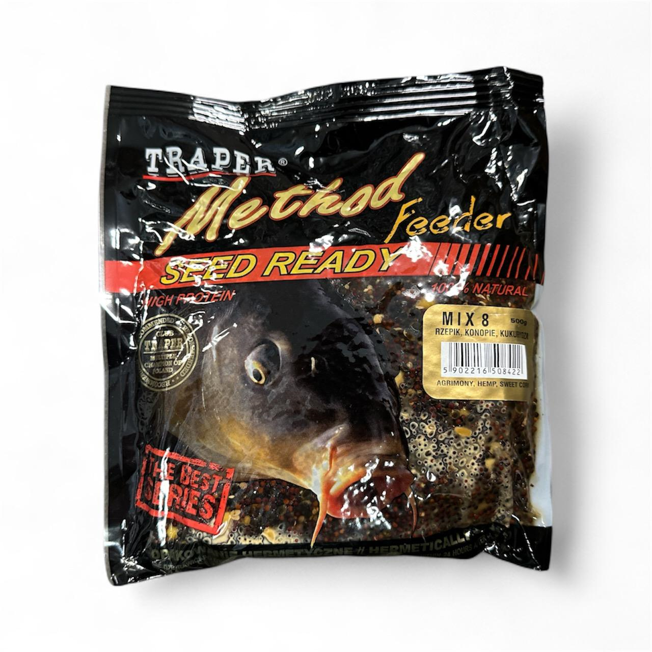 Söödalisand TRAPER MIX 8 (ürdid,kanep,mais) 0,5kg 03063