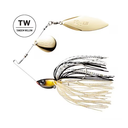 Spinnerbait SHIMANO Bantam Swagy TW 3/8oz Black Gold 59VZO110R04
