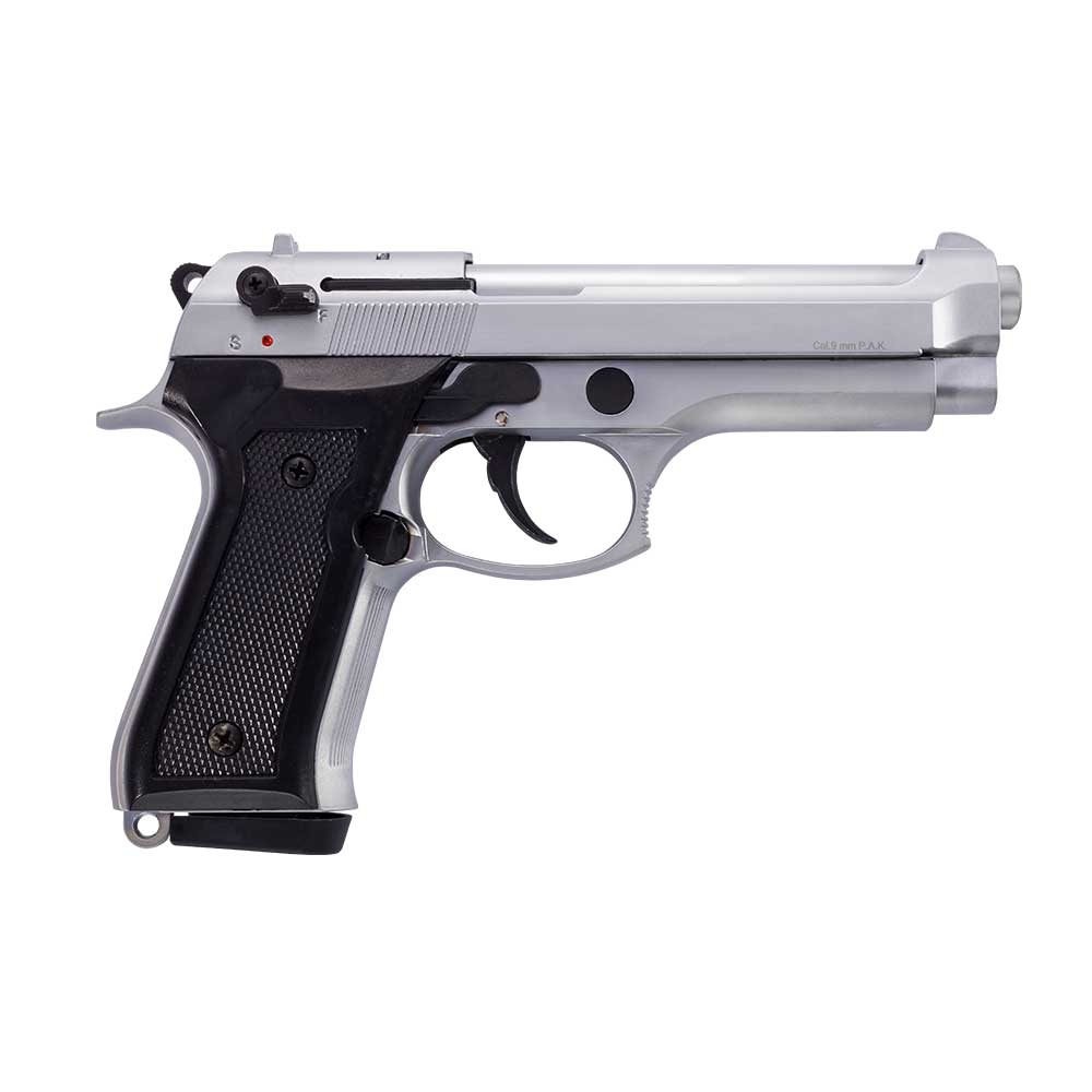 Stardipüstol BLOW i4 F92 matte chrome 9mm, top fire 185836