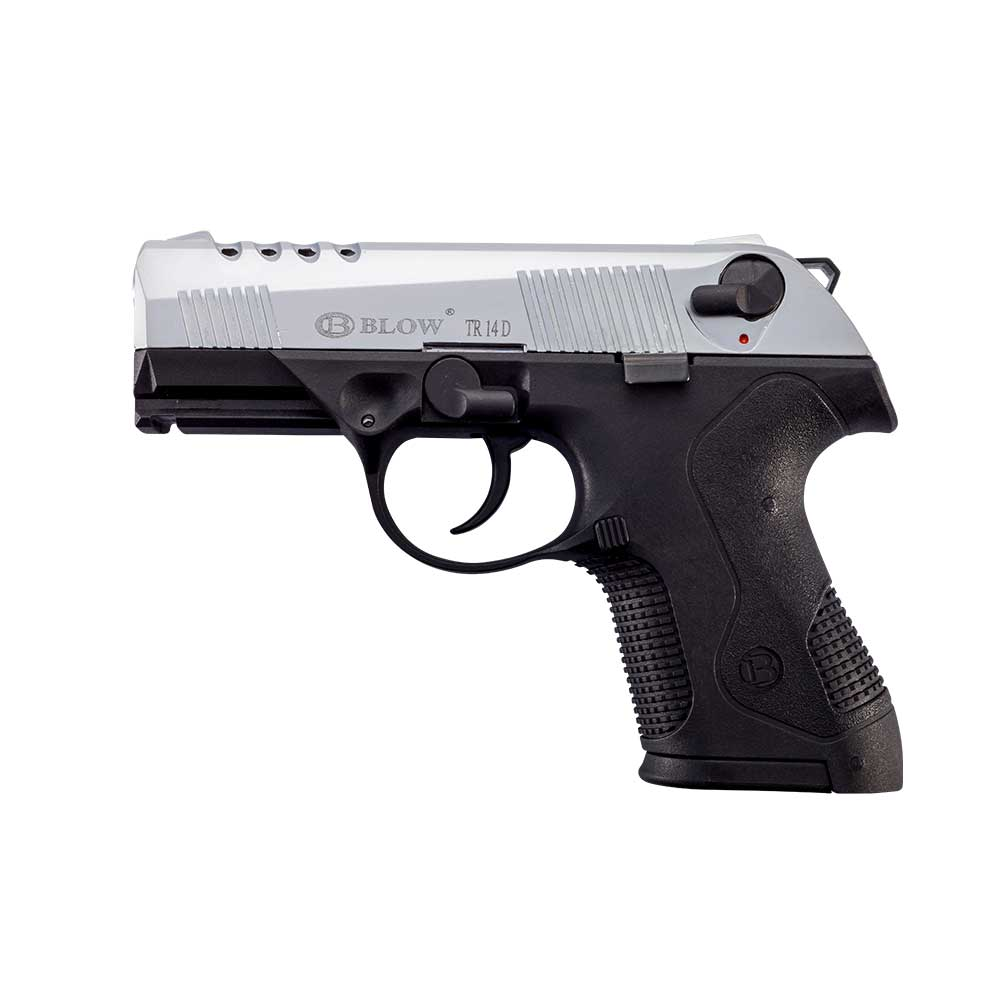 Stardipüstol BLOW i4 TR14D MATTE CHROME 9 mm p.a.k Top fire 00185800
