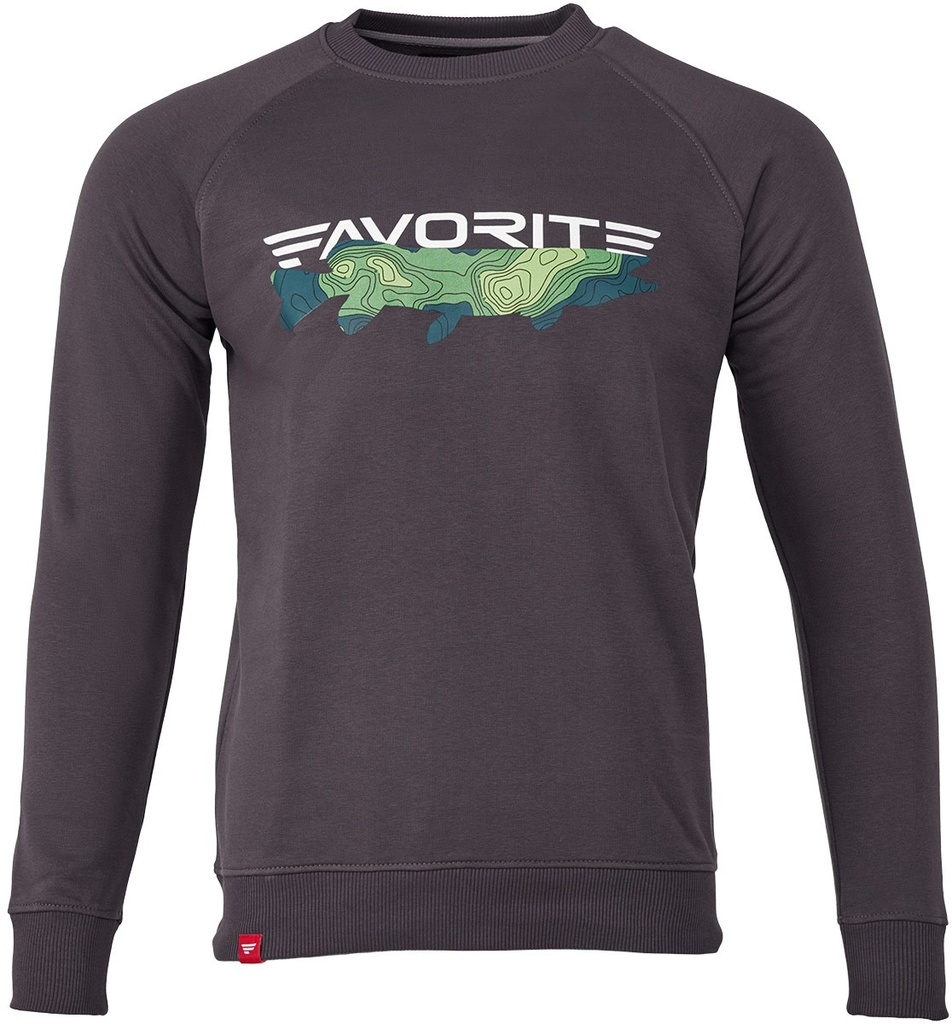 Sweatshirt Favorite Pike+Logo searpikelo