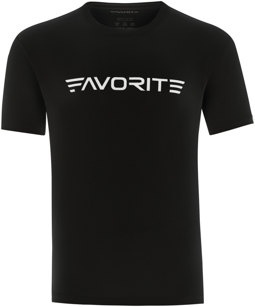 T-särk Favorite WhiteLogo fwitelog
