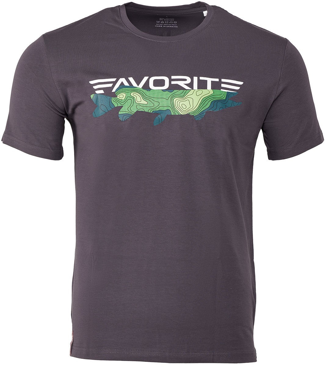 T-Shirt Favorite Pike+Logo S color: gray 16932435
