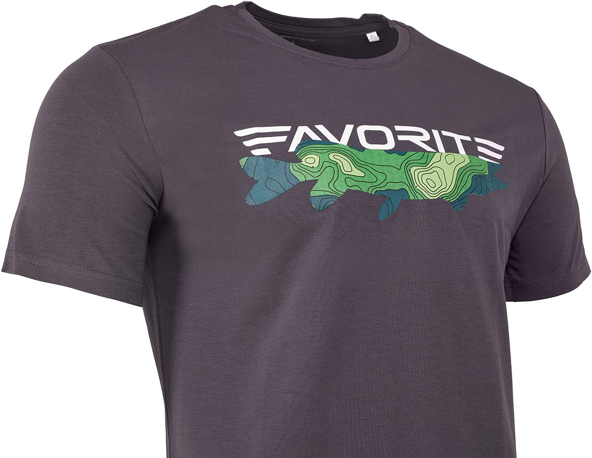 T-Shirt Favorite Pike+Logo tslogg