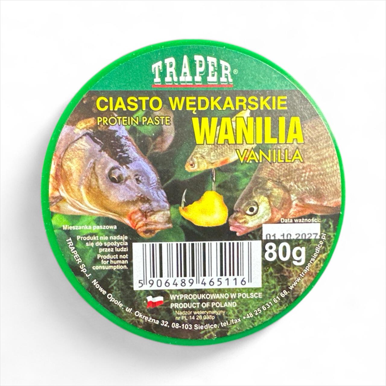Tainas TRAPER Proteiini pasta Vanilje, 80g 17005