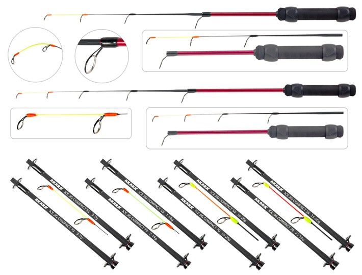 Taliritv AK Ice Jig Compact 55cm 7-14g IGC-14-55