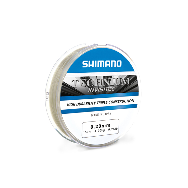 Tamiil SHIMANO Technium 200m 0.225mm 5.0kg Grey TEC20022