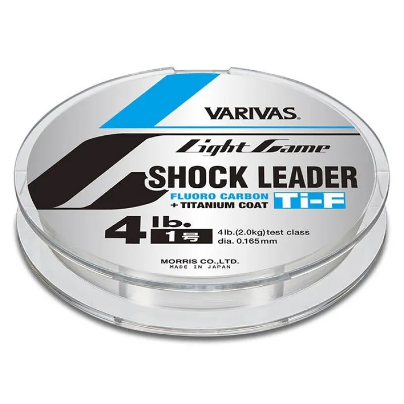 Tamiil VARIVAS Light Game Shock Leader Titanium Fluoro 0,235mm 4,0kg 30m 105059