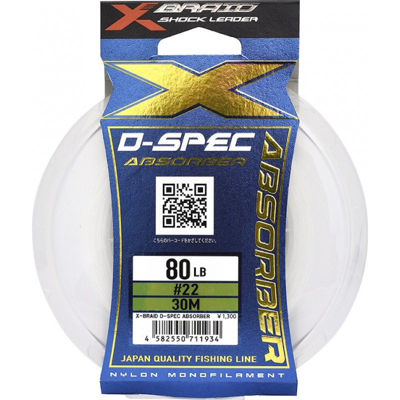 Tamiil YGK D-Spec Absorber Shock Leader #5 20Lb 30m 711866