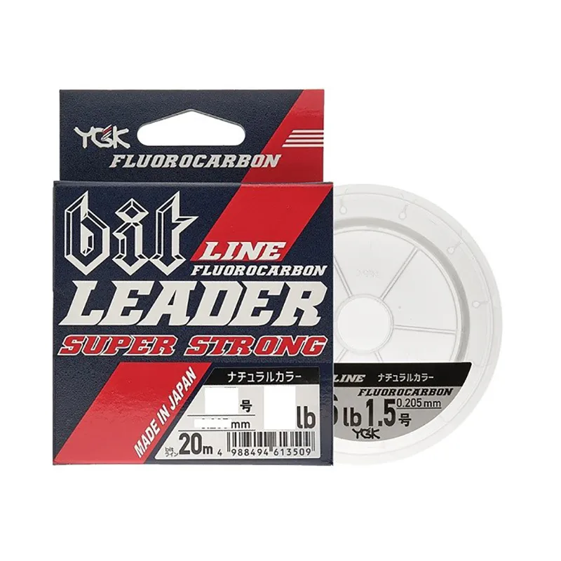 Tamiil YGK Fluorocarbon Bit Leader SUPER STRONG 20m #14/50lb 0,620mm 613639