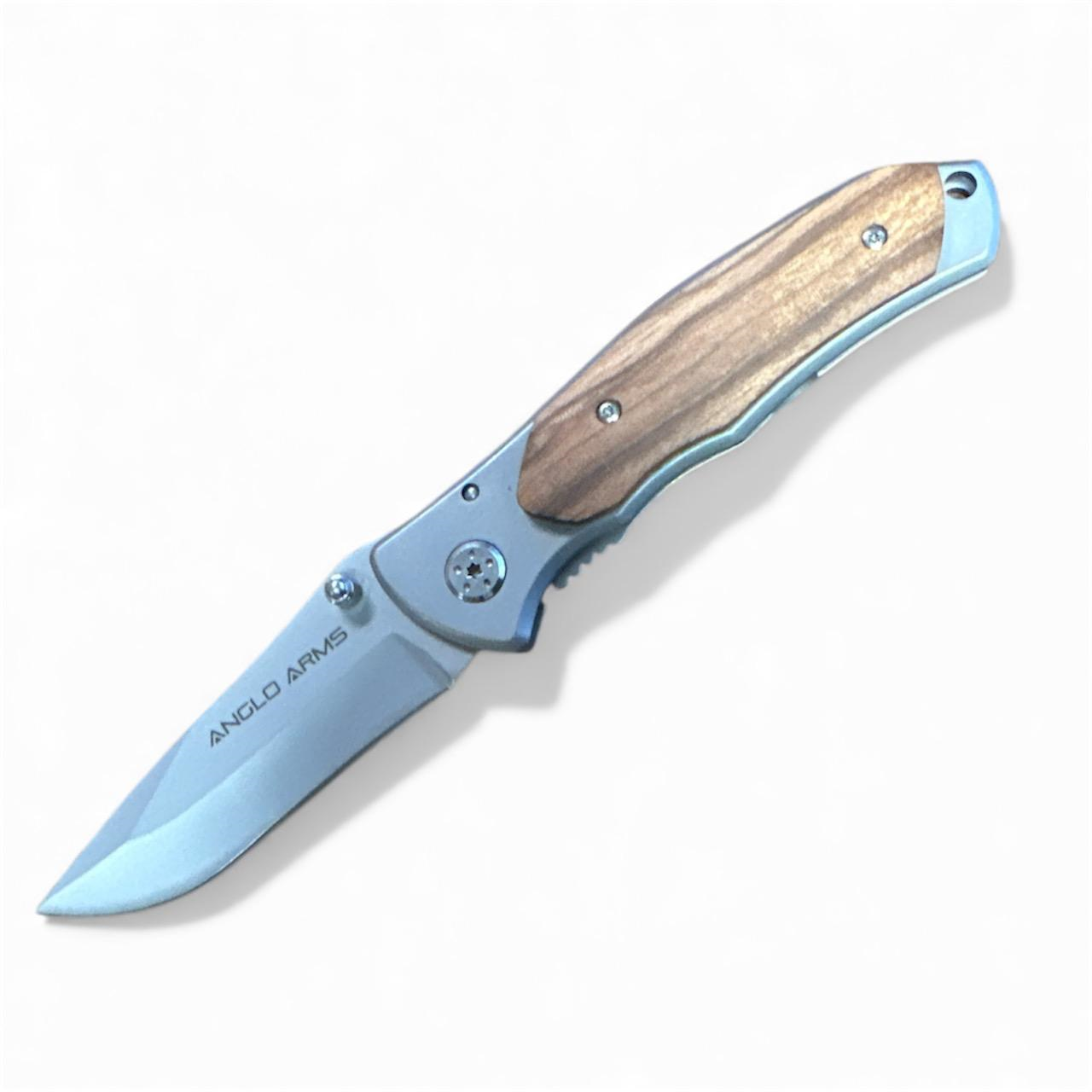 Taskunuga Anglo Arms 155 puidust käepide 82mm tera pikkus 203173