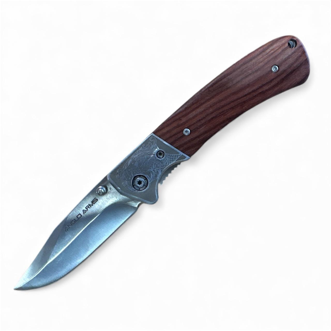 Taskunuga Anglo Arms 370 puidust käepide 75mm tera pikkus 2060080