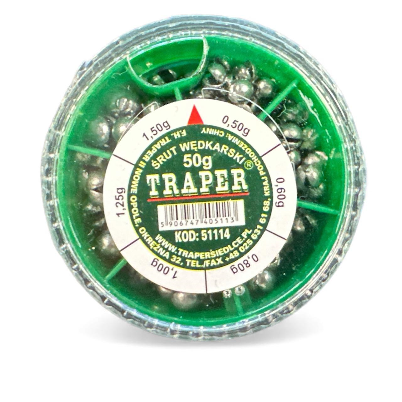 Tinakomplekt TRAPER 50g jäme 51114
