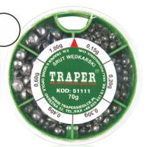 Tinakomplekt TRAPER 50g peenike 51110