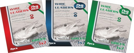 Tross MISTRALL teras 1x7 25cm 7kg roheline 2tk AM-6310022