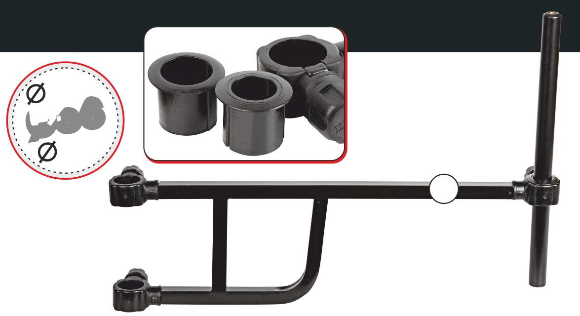 Tugi TRAPER Feeder pukile click 64x41cm 22911
