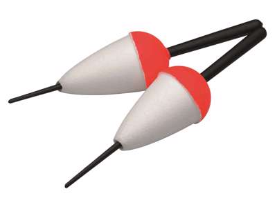 Ujuk KINETIC Classic Float peno 40mm Red/White 2pcs F660-228-071