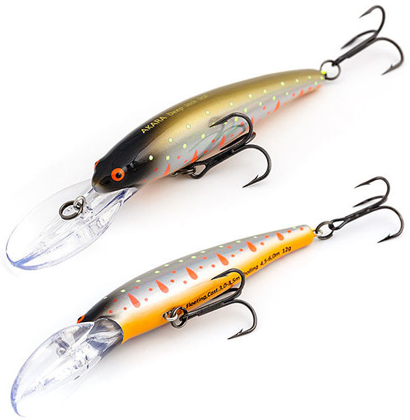 Vobler AK Deep Jack 90F 90mm 12,0g Trolling 4,5-6,0m A110 DJ90F-A110