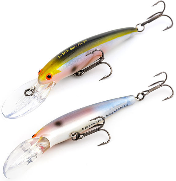 Vobler AK Deep Jack 90F 90mm 12,0g Trolling 4,5-6,0m A77 DJ90F-A77